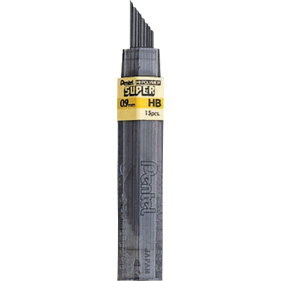 Pentel Super Hi-Polymer Leads (509HB)