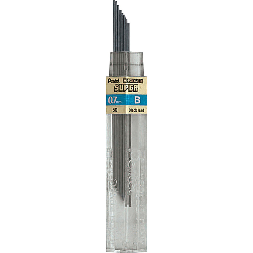 Pentel Super Hi-Polymer Leads (PEN50B)