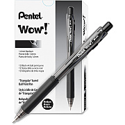 Pentel WOW! Retractable Ballpoint Pens (PENBK440A)
