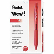 Pentel WOW! Retractable Ballpoint Pens (PENBK440B)