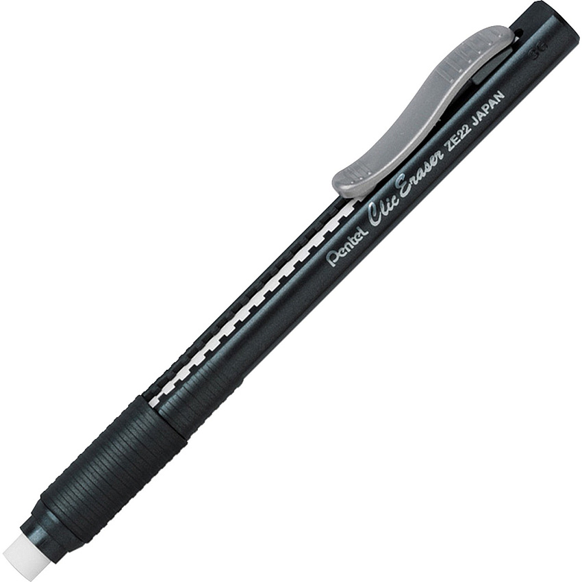 Pentel Rubber Grip Clic Eraser (PENZE22A)