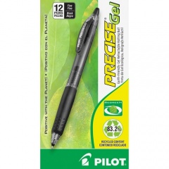 Pilot Precise Gel Fine Retractable BeGreen Pens (15001)