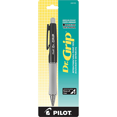Pilot Dr. Grip Retractable Ballpoint Pens (PIL36100)