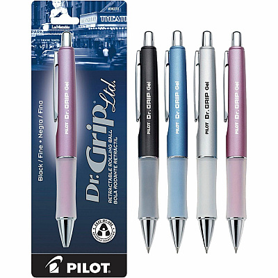 Pilot Dr. Grip Retractable Gel Rollerball Pens (PIL36274)