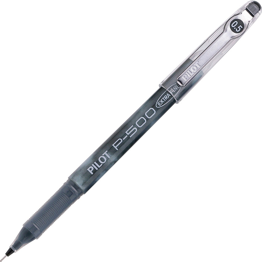 Pilot Precise P-500 Precision Point Extra-Fine Capped Gel Rolling Ball Pens (PIL38600)