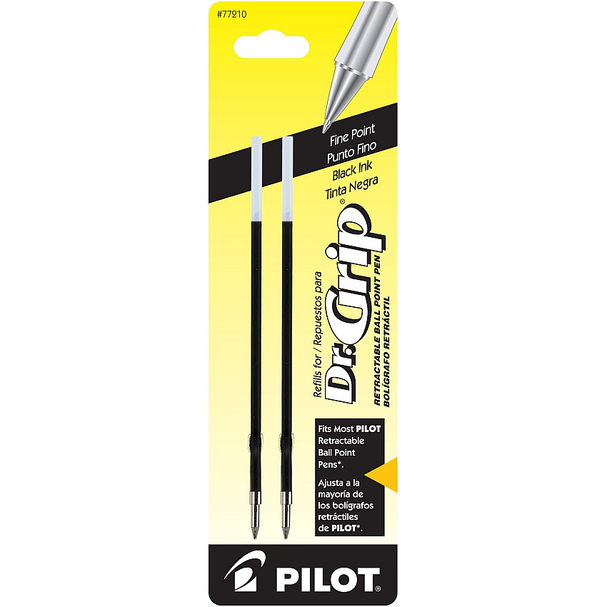 Pilot Dr. Grip Retractable Pen Refills (PIL77210)
