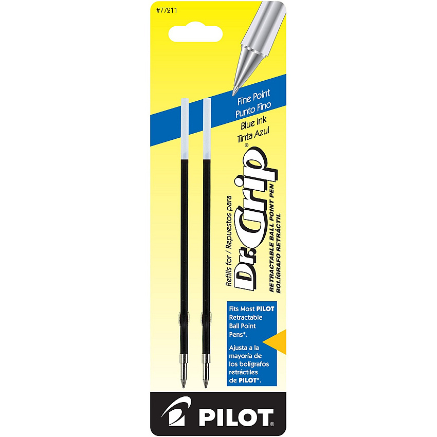 Pilot Dr. Grip Retractable Pen Refills (PIL77211)