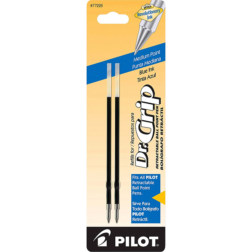 Pilot Dr. Grip Retractable Pen Refills (PIL77228)