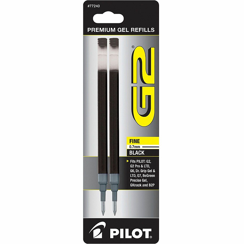 Pilot G2 Premium Gel Ink Pen Refills (PIL77240)