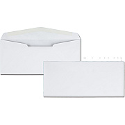 Quality Park No. 10 Business Envelopes with Gummed Closure and Diagonal Seam (QUA11112)