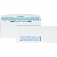 Quality Park No. 8-5/8 Single Window Security Tinted Check Envelope (QUA21012)