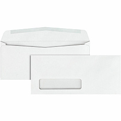 Quality Park No. 10 Single Window Business Envelopes with Embossed Ridges (QUA21330)