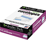 Quality Park No. 10 Single Window Security Tinted Business Envelopes with a Self-Seal Closure (QUA21418)