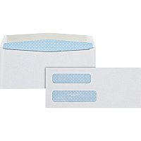 Quality Park No. 8-5/8 Double Window Security Tint Envelopes (QUA24532)