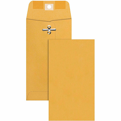 Quality Park 3-3/8 x 6 Clasp Envelopes (QUA37010)