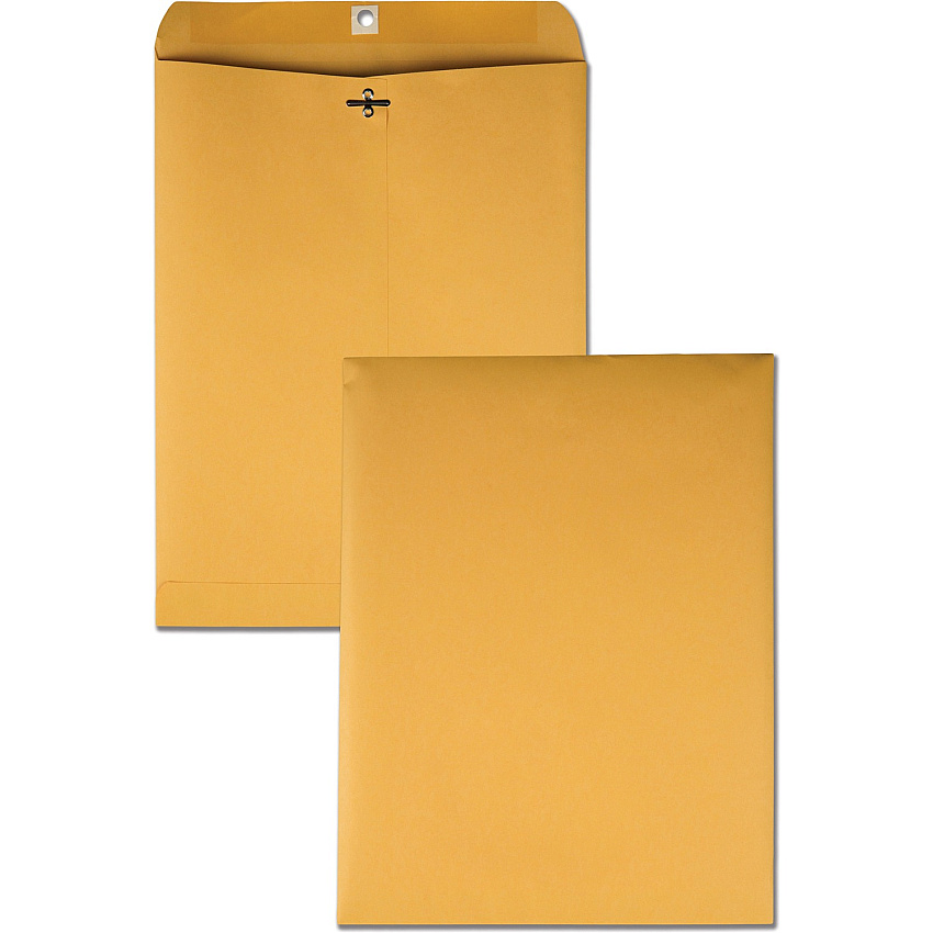 Quality Park 10 x 13 Clasp Envelopes in Dispenser Box (QUA37597)