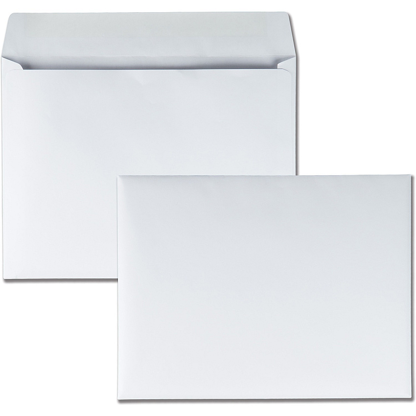 Quality Park 9 x 12 Booklet Envelopes with Open Side (QUA37682)