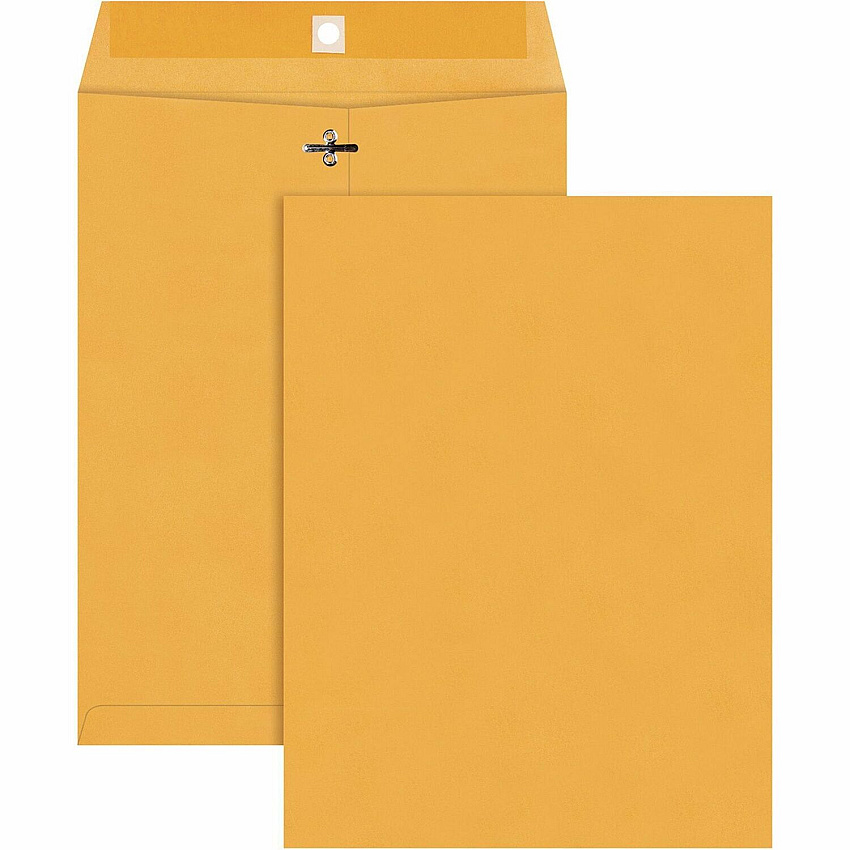 Quality Park 9 x 12 Heavy-duty Clasp Envelopes (QUA37790)