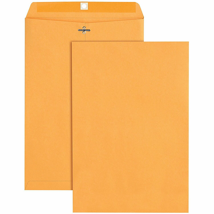 Quality Park 10 x 15 Heavy-Duty Clasp Envelope (QUA37798)