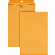 Quality Park 9-1/4 x 14-1/2 Clasp Envelopes with Deeply Gummed Flaps (QUA37894)