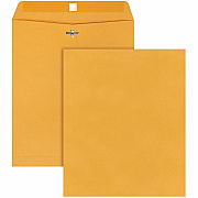Quality Park 10 x 12 Clasp Envelopes with Deeply Gummed Flaps (QUA37895)