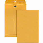 Quality Park 10 x 15 Clasp Envelopes with Deeply Gummed Flaps (QUA37898)