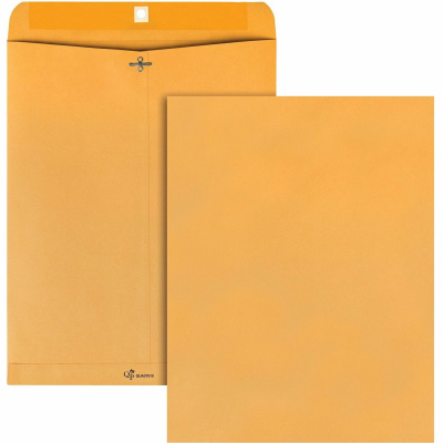 Quality Park Gummed Kraft Clasp Envelopes (37910)