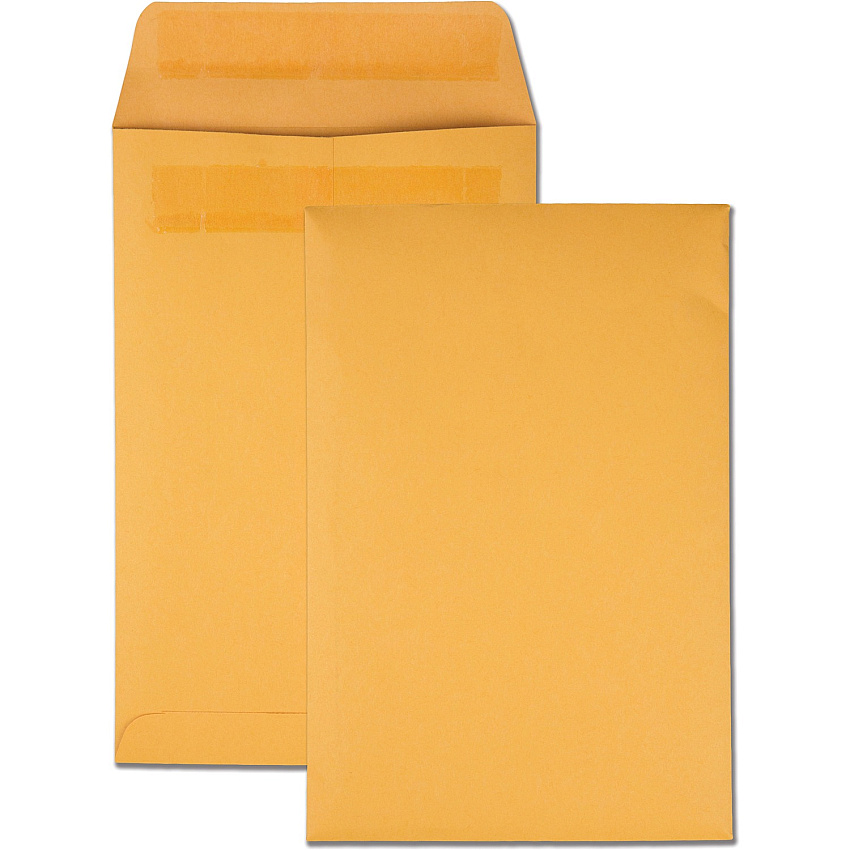 Quality Park 6 x 9 Catalog Mailing Envelopes with Redi-Seal Self-Seal Closure (QUA43167)