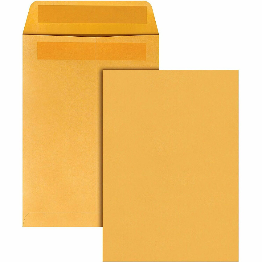 Quality Park 7-1/2 x 10-1/2 Catalog Envelopes with Self-Seal Closure (QUA43462)