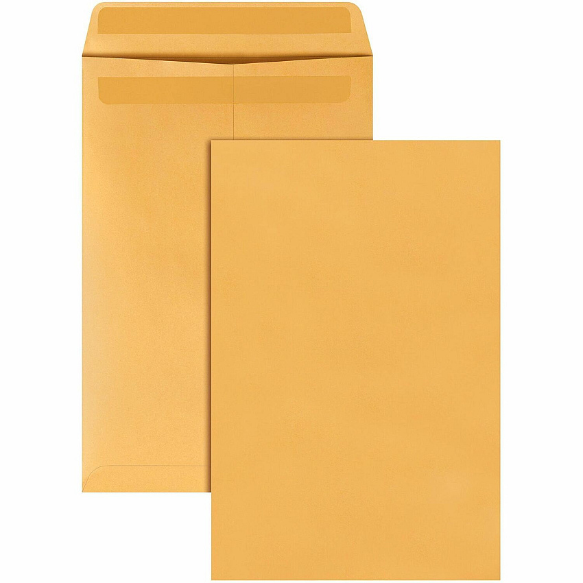 Quality Park 10 x 15 Catalog Envelopes with Self-Seal Closure (QUA43862)