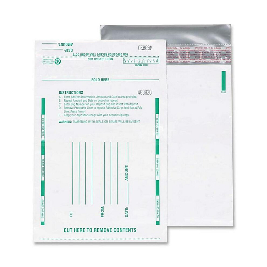 Quality Park Night Deposit Bags (QUA45228)