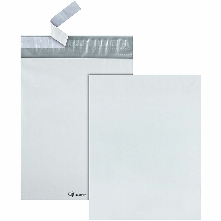 Quality Park 10 x 13 Poly Shipping Mailers with Self-Seal Closure (QUA46197)