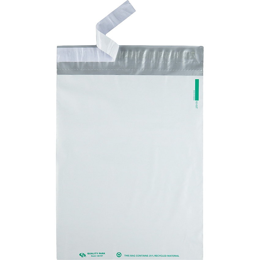 Quality Park 12 x 15-1/2 Jumbo Poly Mailers with Redi-Strip Self-Sealing Closure (QUA46199)