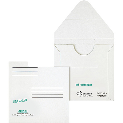 Quality Park 5 1/4" Economy Disk Mailers (QUA64112)