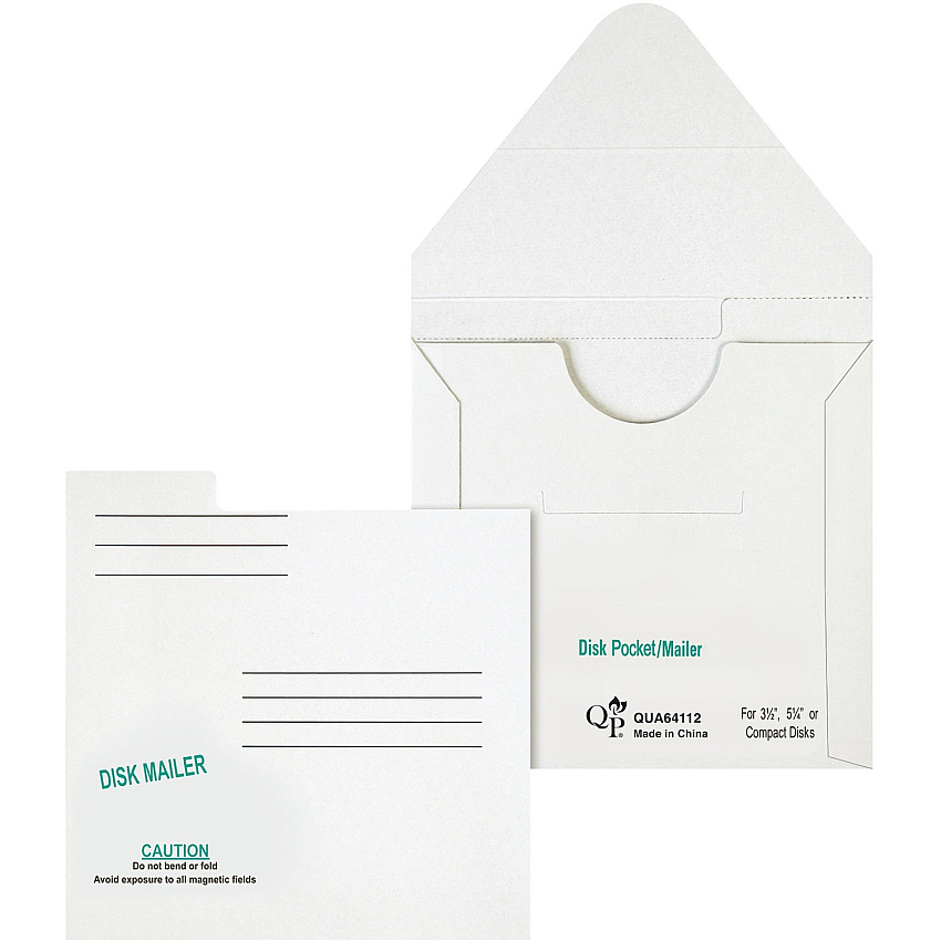 Quality Park 5 1/4" Economy Disk Mailers (QUA64112)