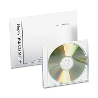 Quality Park Foam Lined Disk/CD Mailers (QUAE7266)