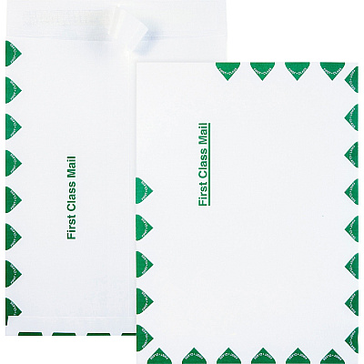 Quality Park 9 x 12 Ship-Lite First Class Mail Catalog Envelopes with Self-Seal Closure (QUAS3615)