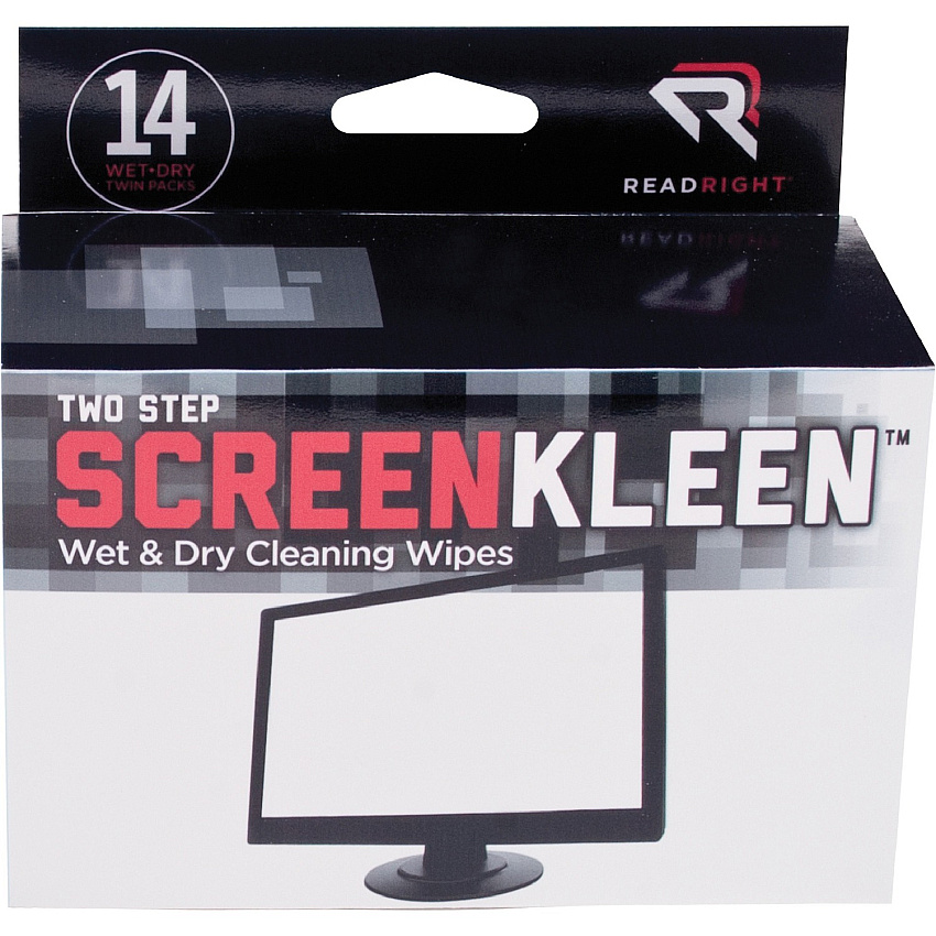 Read Right Kleen & Dry Screen Cleaners (REARR1205)