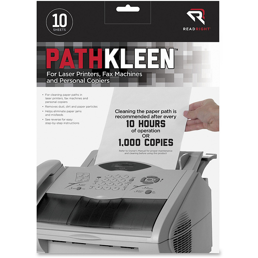 Read Right PathKleen Paper Path Cleaning Sheets (REARR1237)