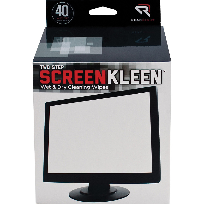 Read Right Kleen & Dry Screen Cleaners (REARR1305)