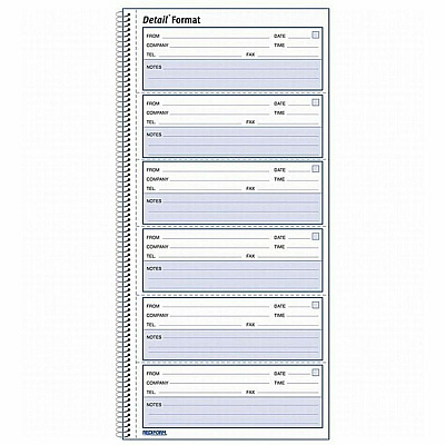 Rediform Voice Mail Log Book (RED51113)