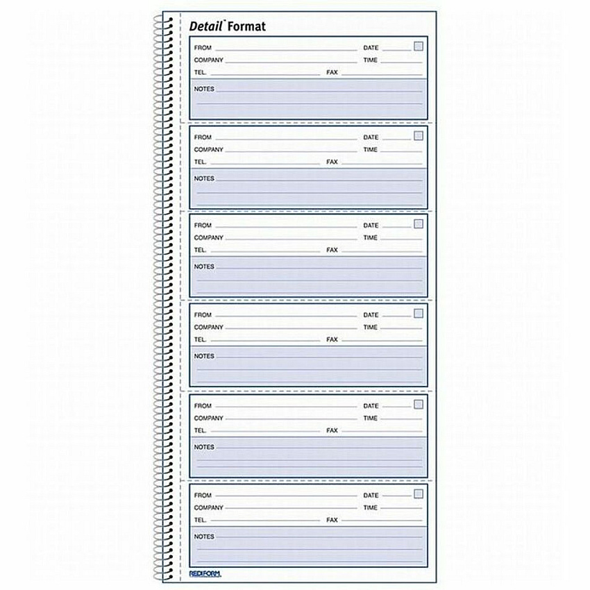 Rediform Voice Mail Log Book (RED51113)