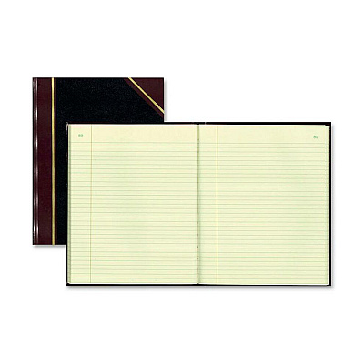Rediform Black Texhide Cover Record Books (RED56211)