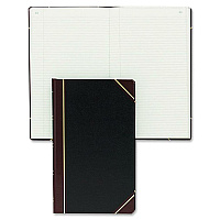 Rediform Texhide Cover Record Books with Margin (RED57131)