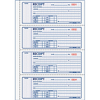 Rediform Money Receipt 4 Per Page Collection Forms (RED8L816)