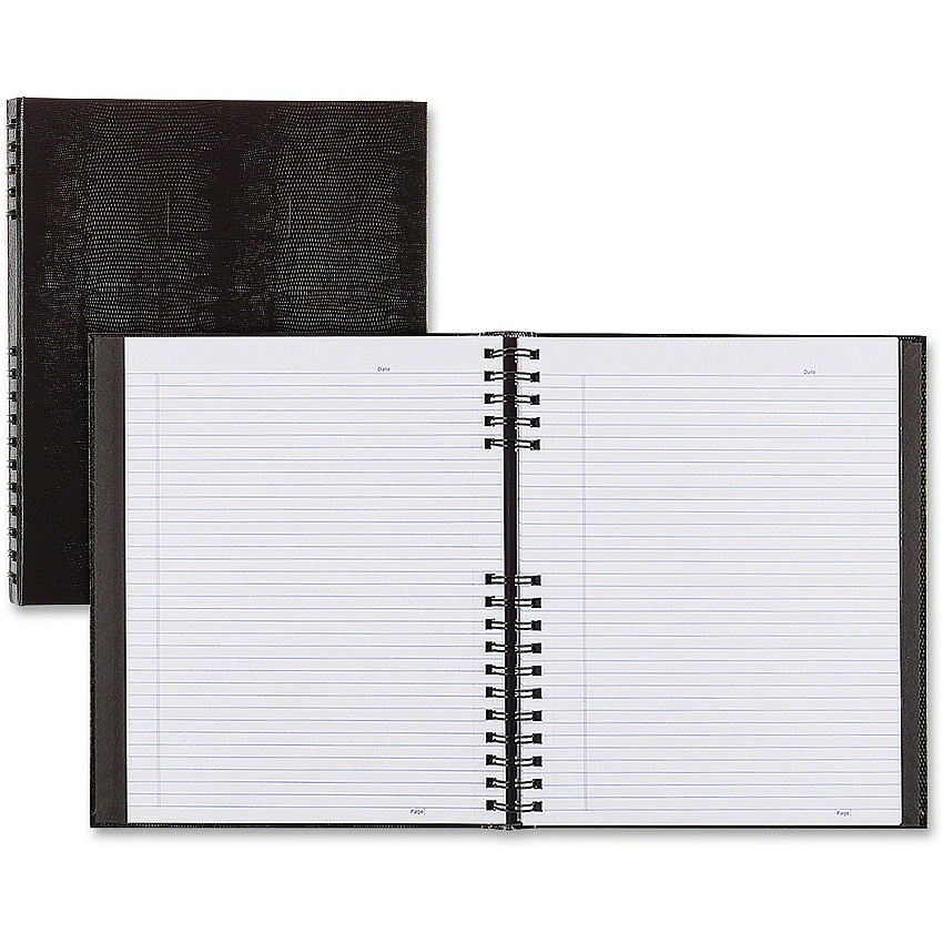 Rediform NotePro Twin - wire Composition Notebook - Letter (REDA10150BLK)