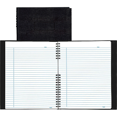 Rediform NotePro Twin - wire Composition Notebook - Letter (REDA10200BLK)