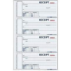 Rediform Hardbound Numbered Money Receipt Books (REDS1657NCL)
