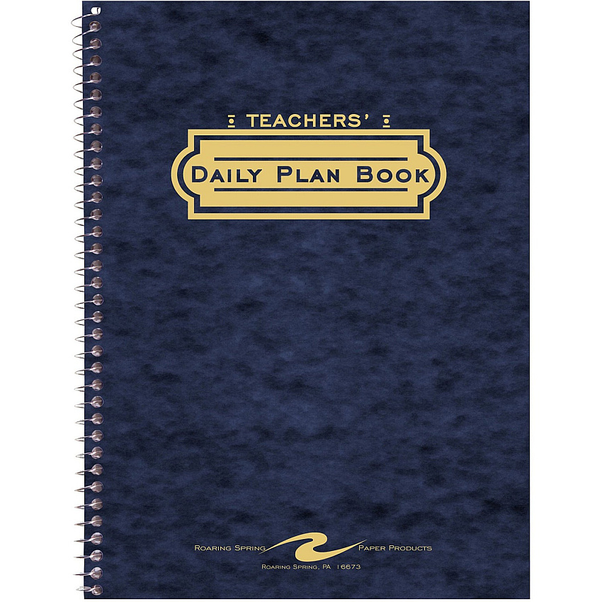 Roaring Spring Teacher's Daily Planner Spiral Book (ROA12144)