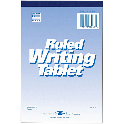 Roaring Spring Ruled Writing Tablets (ROA63046)